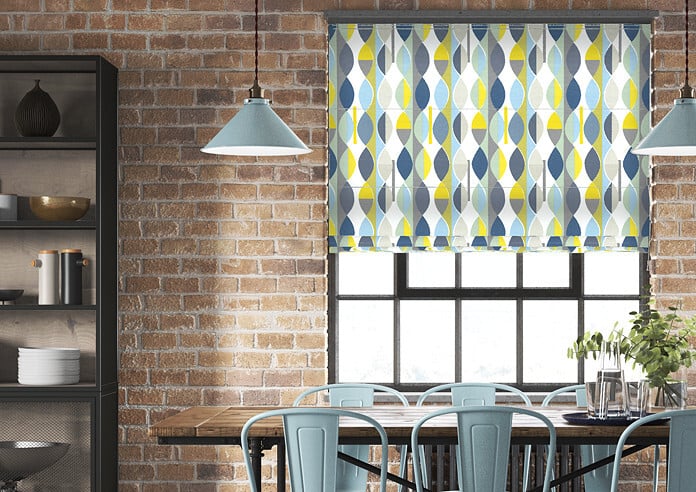 Mabel, Bluebell - Twist&Fit Roman Blind - Image 3